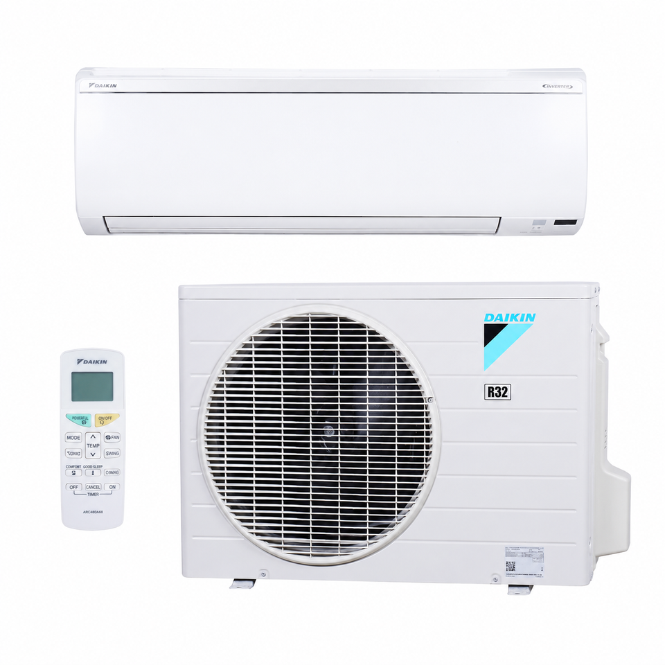 Daikin ATMOSPHERA - 12K BTU - Single-Zone Wall Mount Heat Pump Premium - 25.2 SEER2 with Install