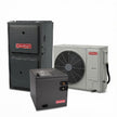 Goodman GXV9S - 3 Ton - 18 SEER2 - Modulating/Variable 97% AFUE Furnace (Horizontal) + CHPEA4830C3A Coil with Install