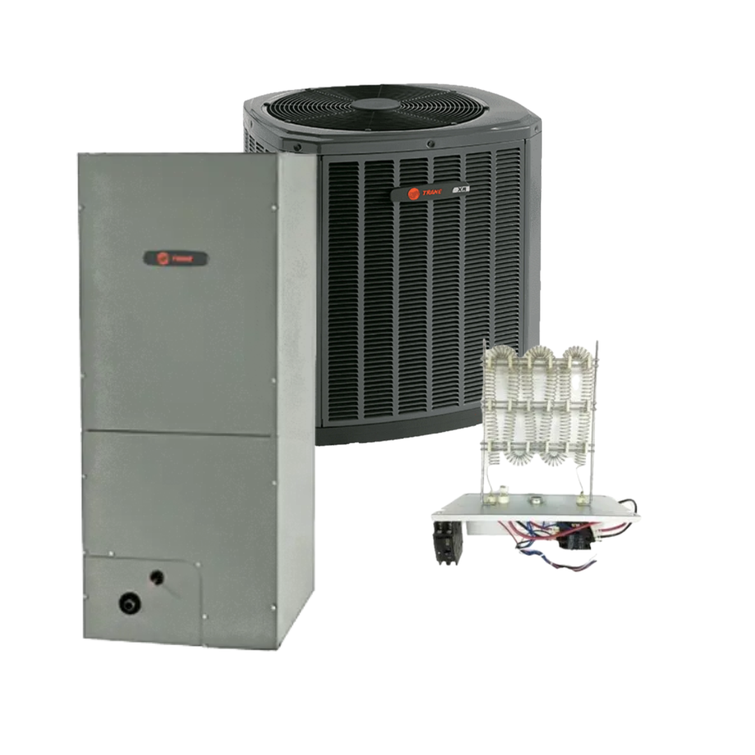 Trane 4-Ton 14.3 SEER2 Heat Pump System Single-Stage 36K-48K Air Handler | Available in Plano TX
