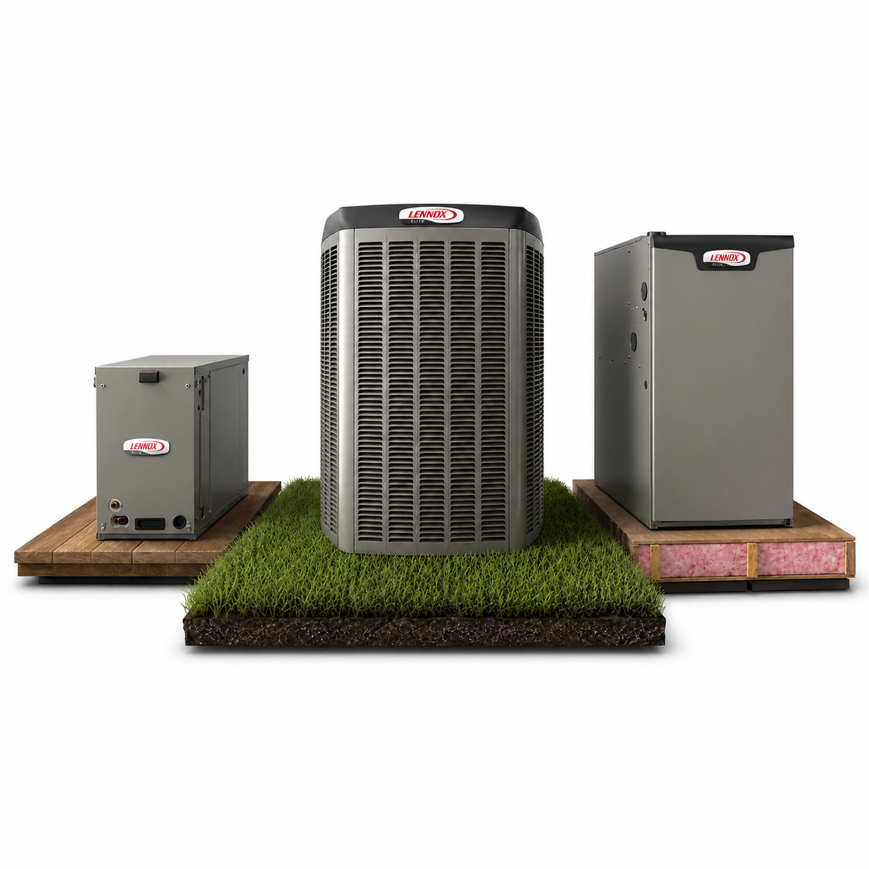 Lennox Elite EL22KCV - 2 Ton AC w/ SLP99 99% AFUE Modulating/Variable Furnace (Horizontal) + CK40HT-30B Coil - 21.5 SEER2 with Install