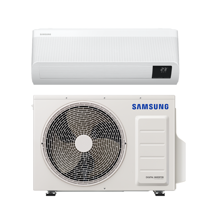 Samsung Wind-Free Standard - 9K BTU - Single-Zone Wall Mount Heat Pump - 25.0 SEER2 with Install